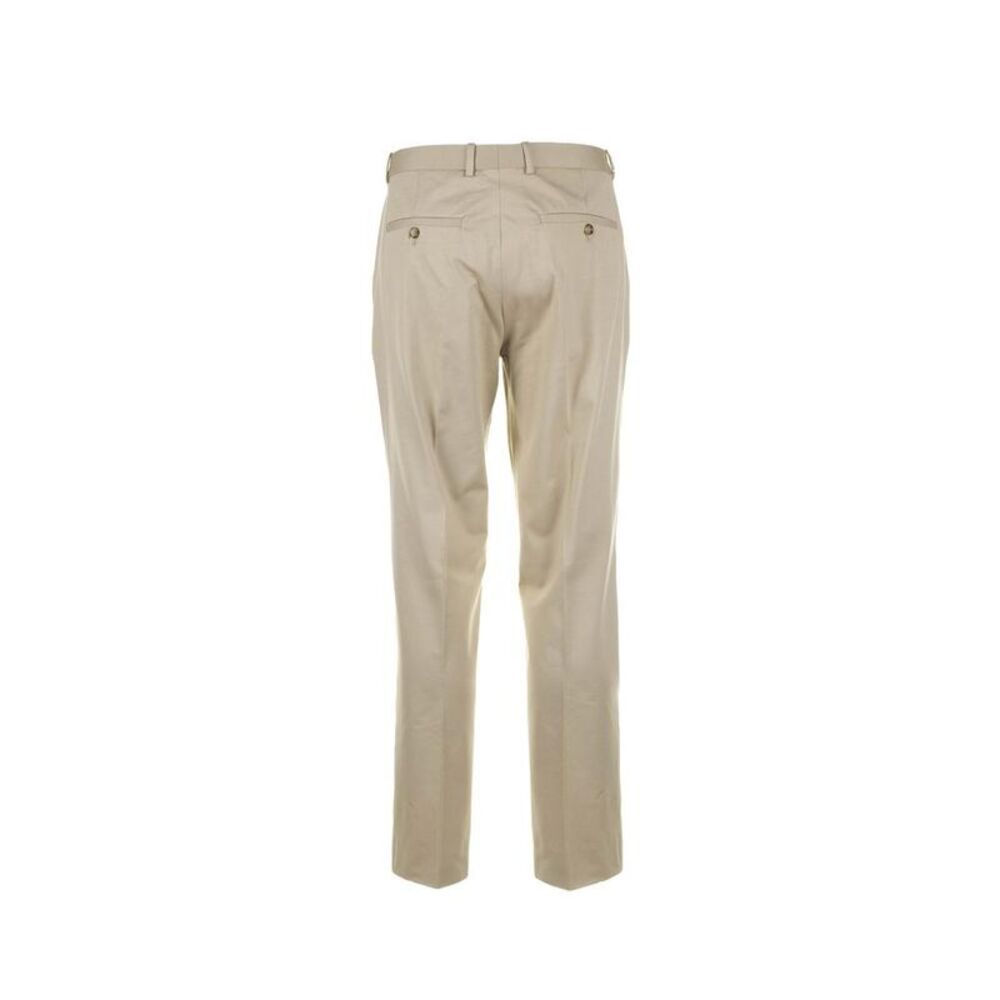 CIRCOLO 1901 Cotton Twill Tailored Trousers Men GRANITO Pants